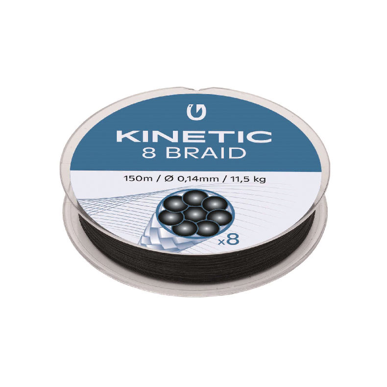 Kinetic Cyber Braid 8, 150m Kinetic Cyber Braid 8, 150m 0,20mm/15,0kg
