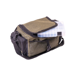 Kinetic fiske taske med 3 bokse 39x37x20cm