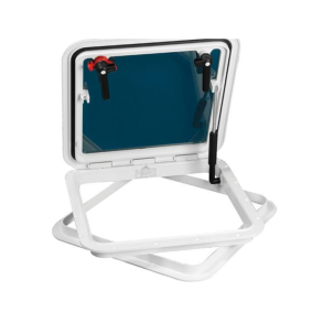 Nuova rade euro 2 luge hvid 48x48cm hul ml 430x430mm