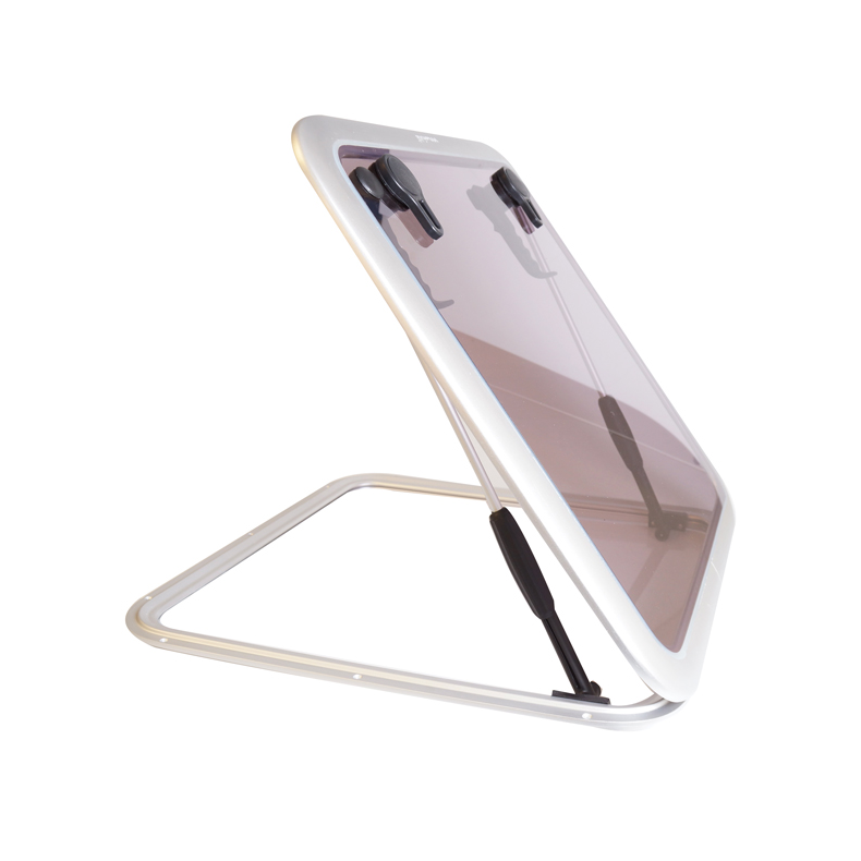 1852 Marineluge lav profi,l aluminium 1852 Marine luge, elokseret alu. 627 x 627mm