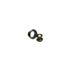 Roset/Knop messing til dr 13mm mont. hul 23 mm
