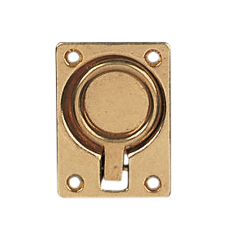 Drkring forkromet messing Drkring 47mm x 63mm poleret messing
