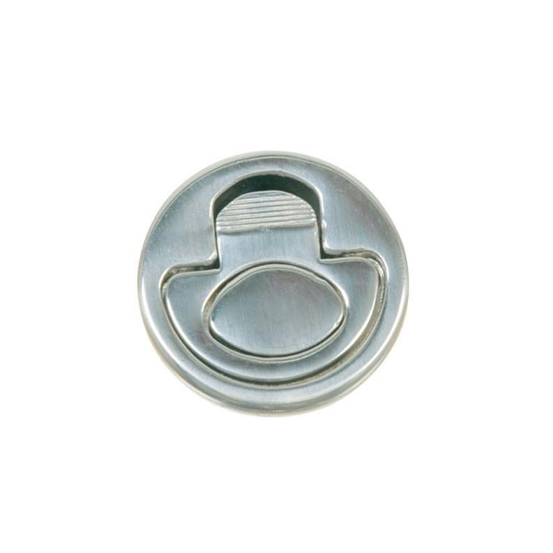 Dørkring med fjeder Ø51mm dybde 18mm RF stål