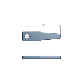 Roca rigel lige, lang 2,5