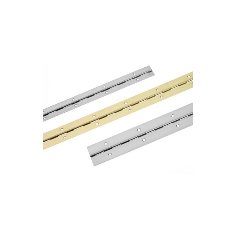 Pianohngsel pol. messing Pianohngsel pol. messing, 1000x25 mm
