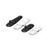 Trudesign hngsel kort hvid 96x35mm