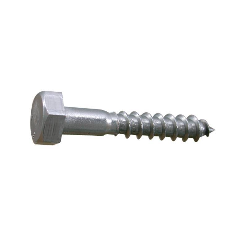 Fransk skrue 2-10 stk Skrue fransk 6 x 80 a4 DIN 571-4 2stk