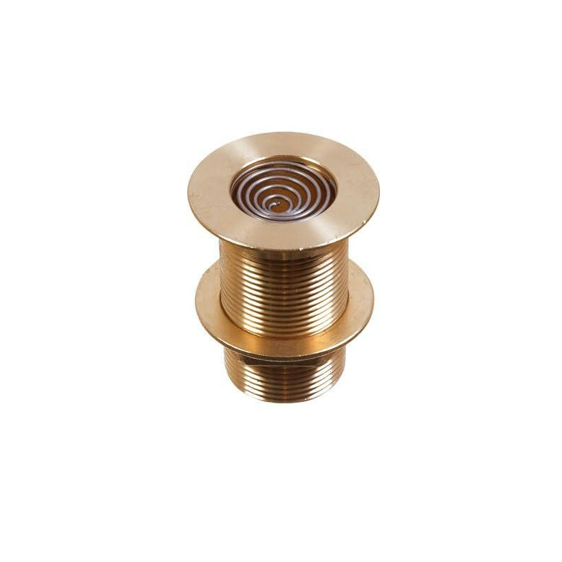 Guidi skroggennemfring m/fjedersi messing Guidi Gennemfring 1 1/2" med fjedersi