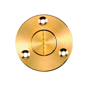 Lnseprop messing udvendig 55mm, ind. : 19mm, hul : 29mm