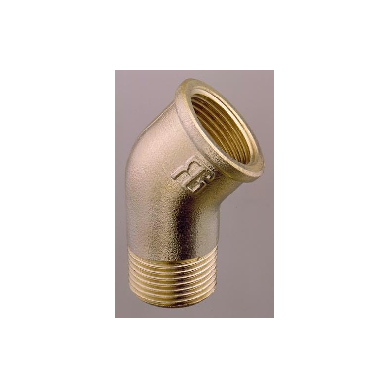 Guidi slangestudse 45 med indv./udv. gevind Guidi Bjning 45 ind/udv  1 "