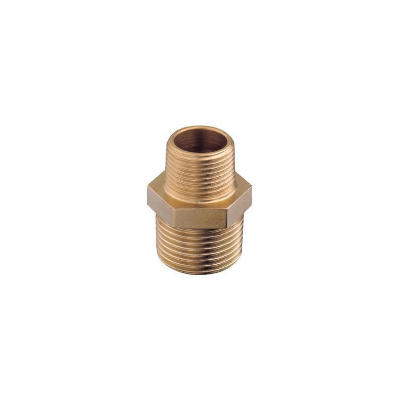 Brystnippel Udv./udv. gevind Guidi Brystnippel u/u gev 2 1/2-2"