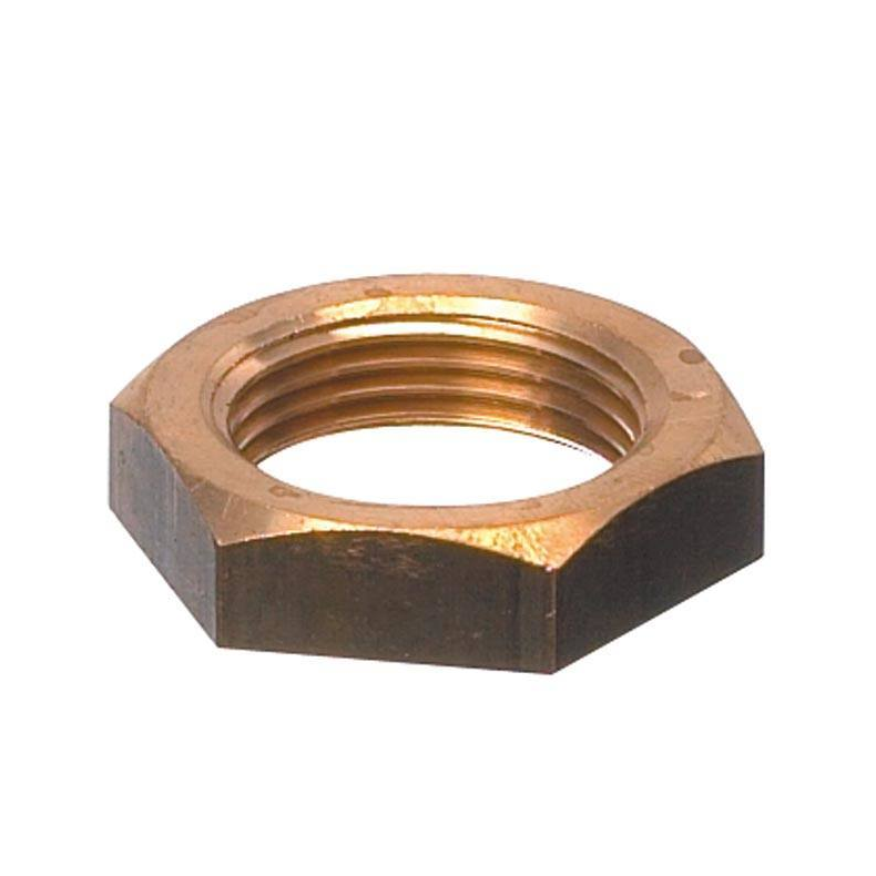 Mtrik messing Kontramtrik 1/4" til 1060100