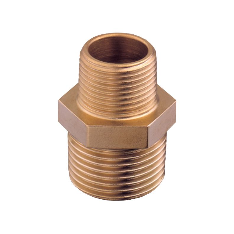 Brystnippel/reduktion bronze Guidi Brystnippel  1 1/2- 1" bronze