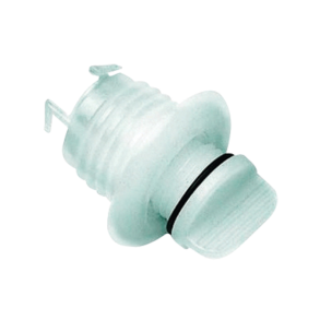 Nuova rade lnseprop m/skruehul hvid  40 mm