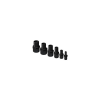 Trudesign Slangestuds han komposit sort 1 1/2