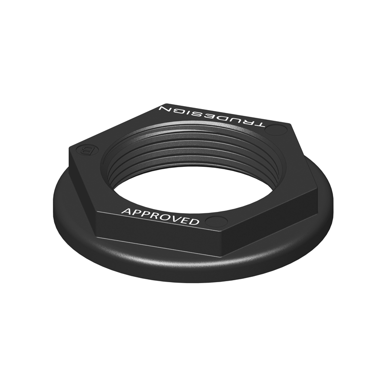 Mtrik sort til skroggennemfring trudesign Trudesign Mtrik 1 1/2" sort til skroggennemfring