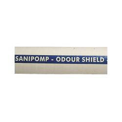 Sanipomp toiletslange, 51 mm