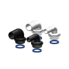 Trudesign Aquavalve slangestuds hvid 90 1 1/2
