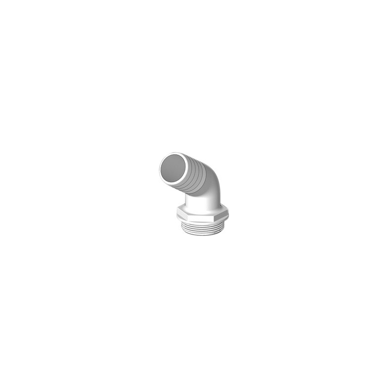Trudesign Aquavalve slangestuds 120 Trudesign Aquavalve slangestuds hvid 120 1 1/2" 38mm