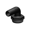 Trudesign Aquavalve slangestuds sort 90 1 1/2