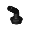 Trudesign Aquavalve slangestuds sort 120 1 1/2