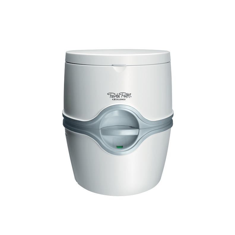 Porta potti toilet excellence Elek. 565E hvid 6 x AA m. ikke