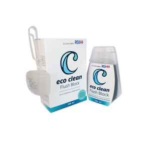 Eco clean, wc flush kit fjerner kalk og urinsten 100ml