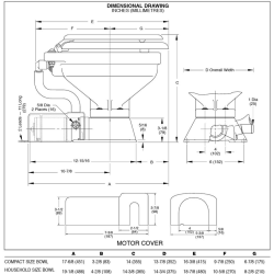 Jabsco Compact El-marinetoilet