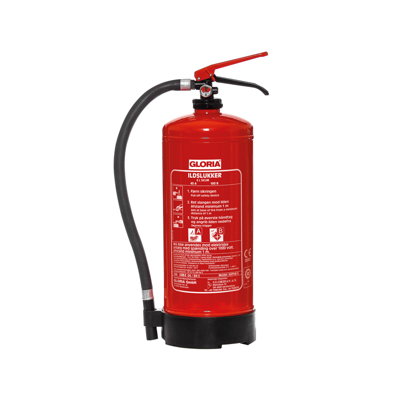 Gloria SDHPE6, 6 ltr. Skumslukker 43A 183B DS/EN 3 & Solas
