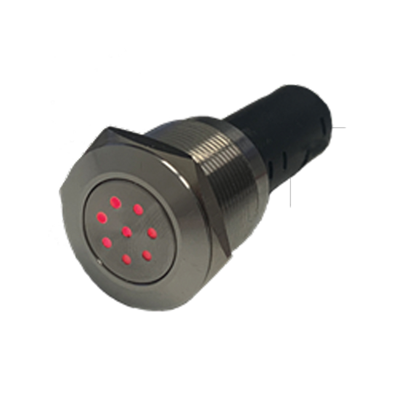 BlazeCut advarselsbrummer med LED 12V, 80db, IP54 -20/+50