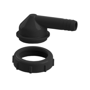 Nuova rade 90 grader38mm slangestuds med ring 1 1/2