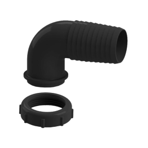 Nuova rade 90 grader12mm slangestuds med ring 1 1/2