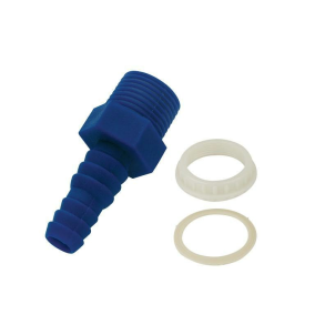 Slangestuds med omlber 3/8