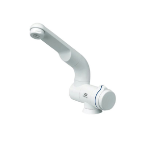 Enkelt hane hvid plast med kontakt