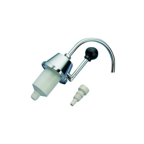 Vandhane m.hndpumpe forkromet