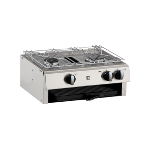 Tasman 4500 fritstende 2-blus kogeplade, El-tndning, grill