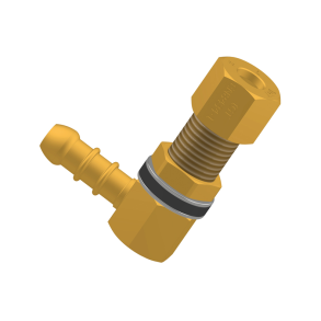 90 vinklet gasfitting 8mm rr - 8mm slange blister