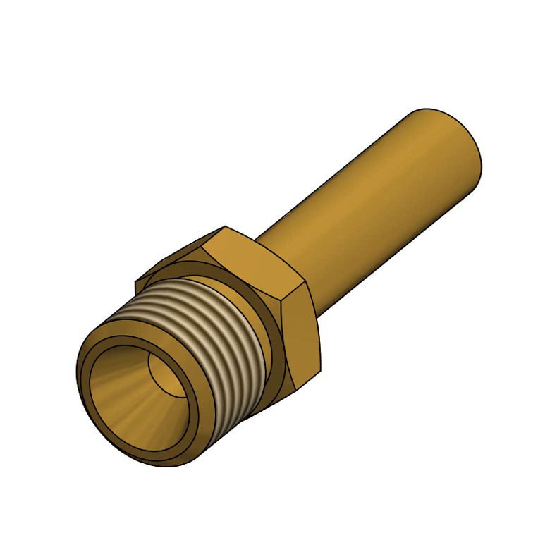 Gas 8mm rrstuds - LH1/4" gevind blister