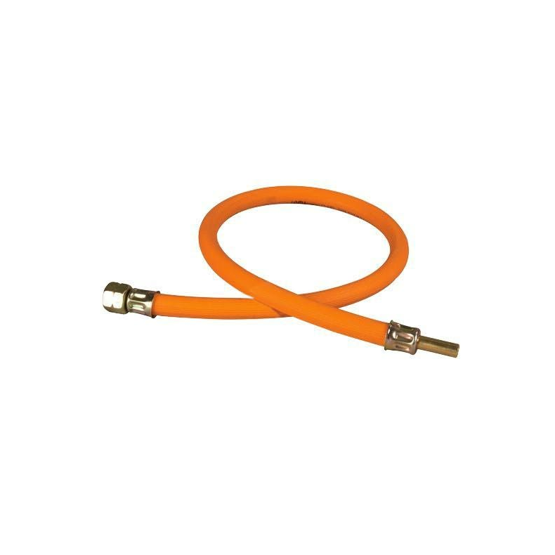 GASSLANGE 1/4" MED  8MM STUDS Gasslange 0,6m, 1/4" omlber til 8mm studs blister