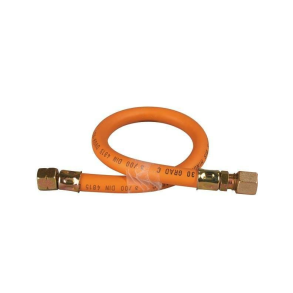 Gasslange 0,6m til 8mm rr i begge ender blister