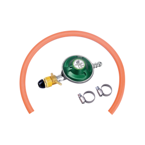 Gasregulator Sweden med manometer & 2 meter slange 8mm