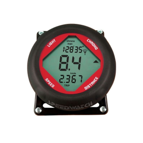 Speedwatch Trdls Fartmler Med Ur & Distance