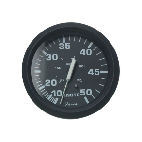 Tryklog 50 Knob Ches.Sort Ss excl.Giver