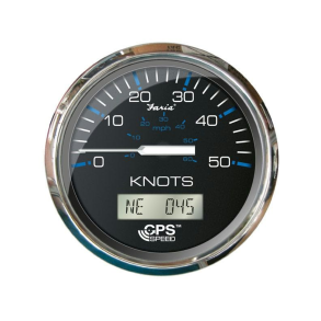 Faria Gps Speed 50knob Chesapeak Black