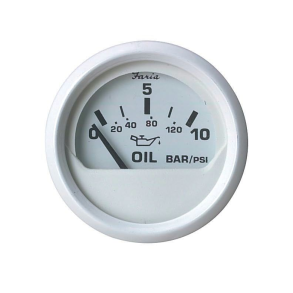 Olietryksmler 10 Bar Hvid