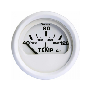 Termometer 40-120c. Hvid