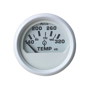 Olie Termometer 60-160c. Hvid