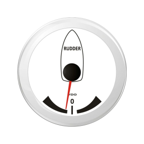 Vdo Rorindikator, Hvid 52mm