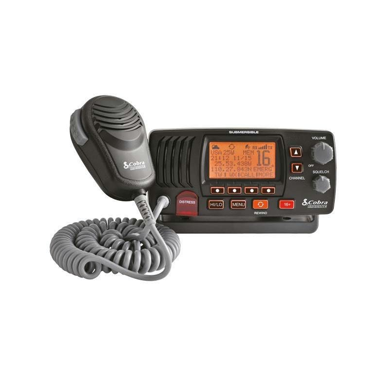 UDGET nov 2019* Cobra Vhf Radio Mrf57 Sort