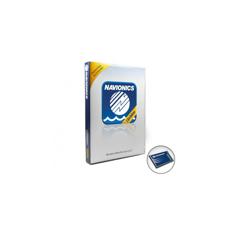 Navionics+ update kort prepaid cf "ny pris"